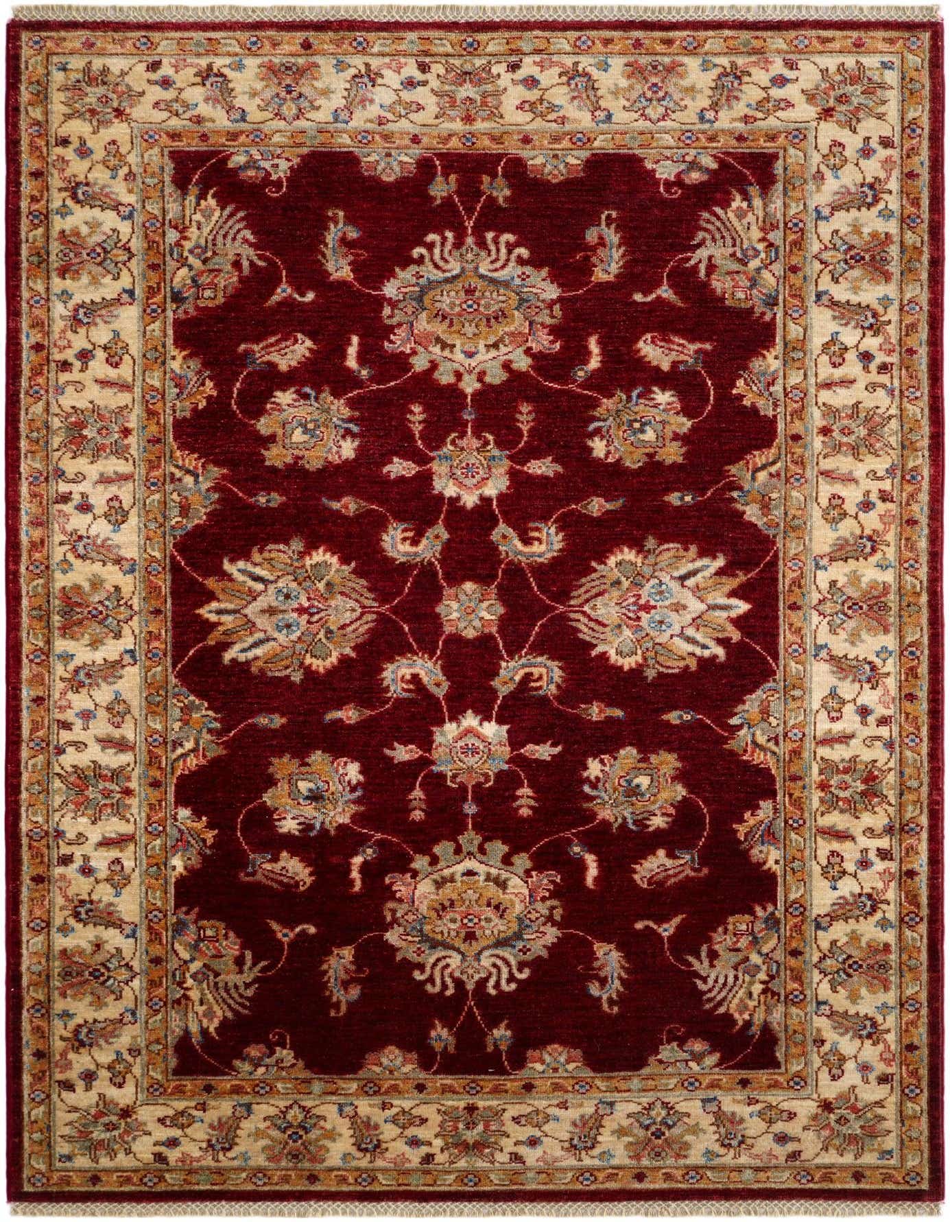 4' 3 x 6' Hand Knotted Ariana Ziegler Rug