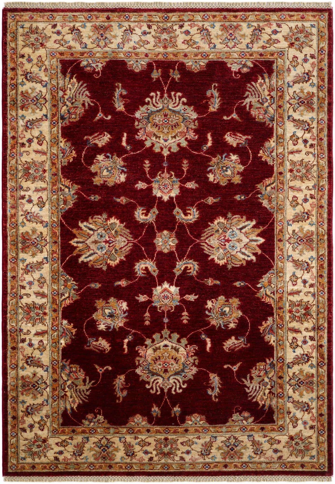 4' 3 x 6' Hand Knotted Ariana Ziegler Rug