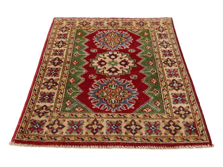 Detail image of 2' 2 x 3' 1 Hand Knotted Kazak Rug