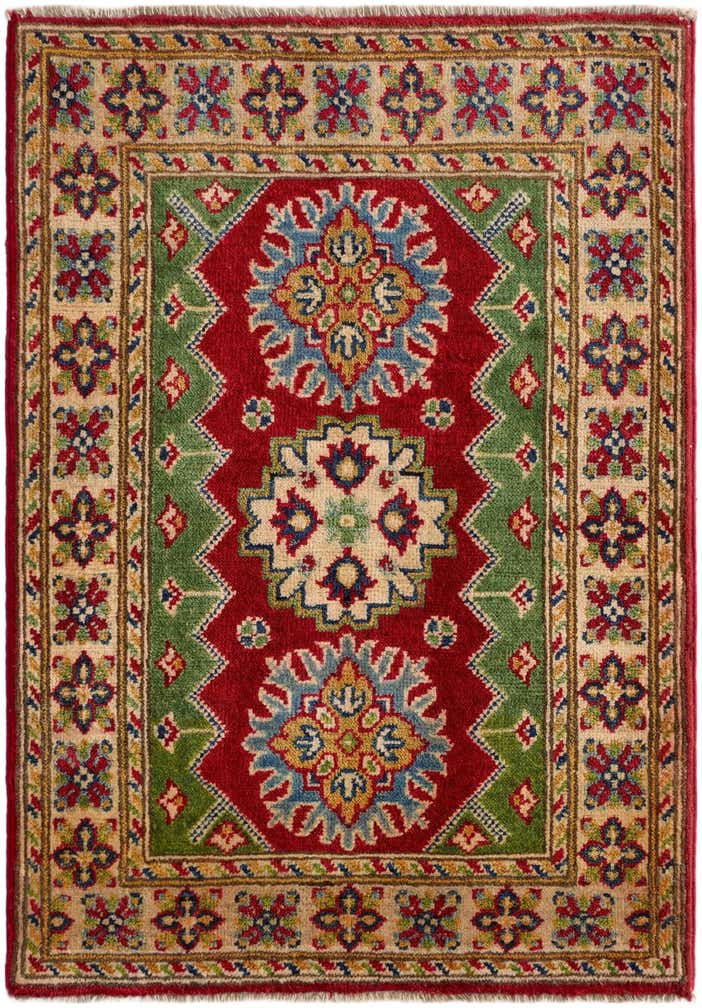 2' 2 x 3' 1 Hand Knotted Kazak Rug