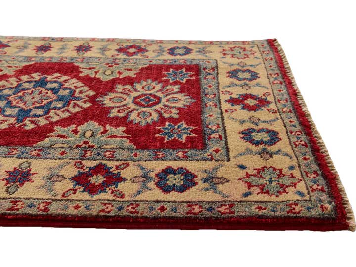 1' 11 x 2' 11 Hand Knotted Kazak Rug