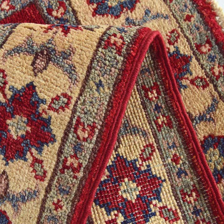 1' 11 x 2' 11 Hand Knotted Kazak Rug