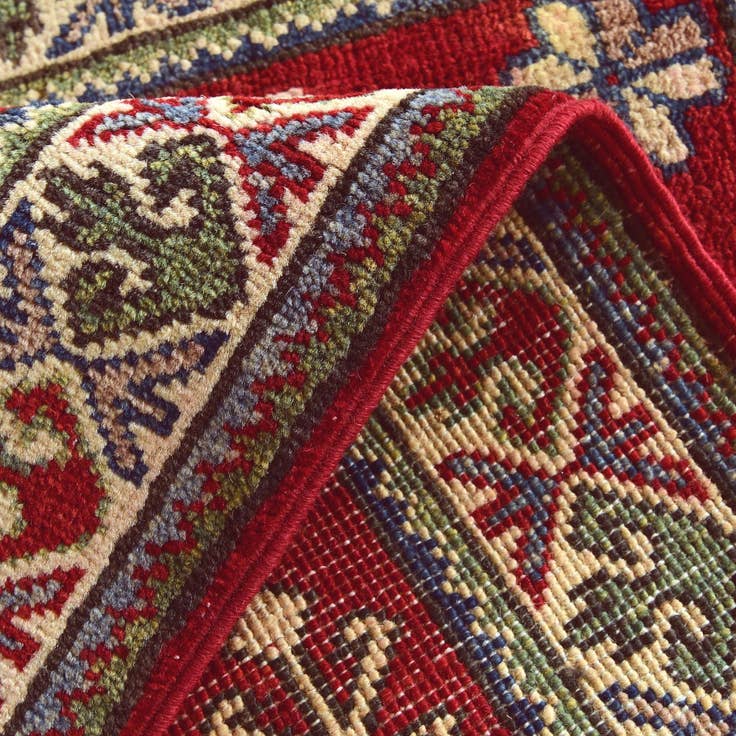 Detail image of 2' x 3' 1 Hand Knotted Kazak Rug