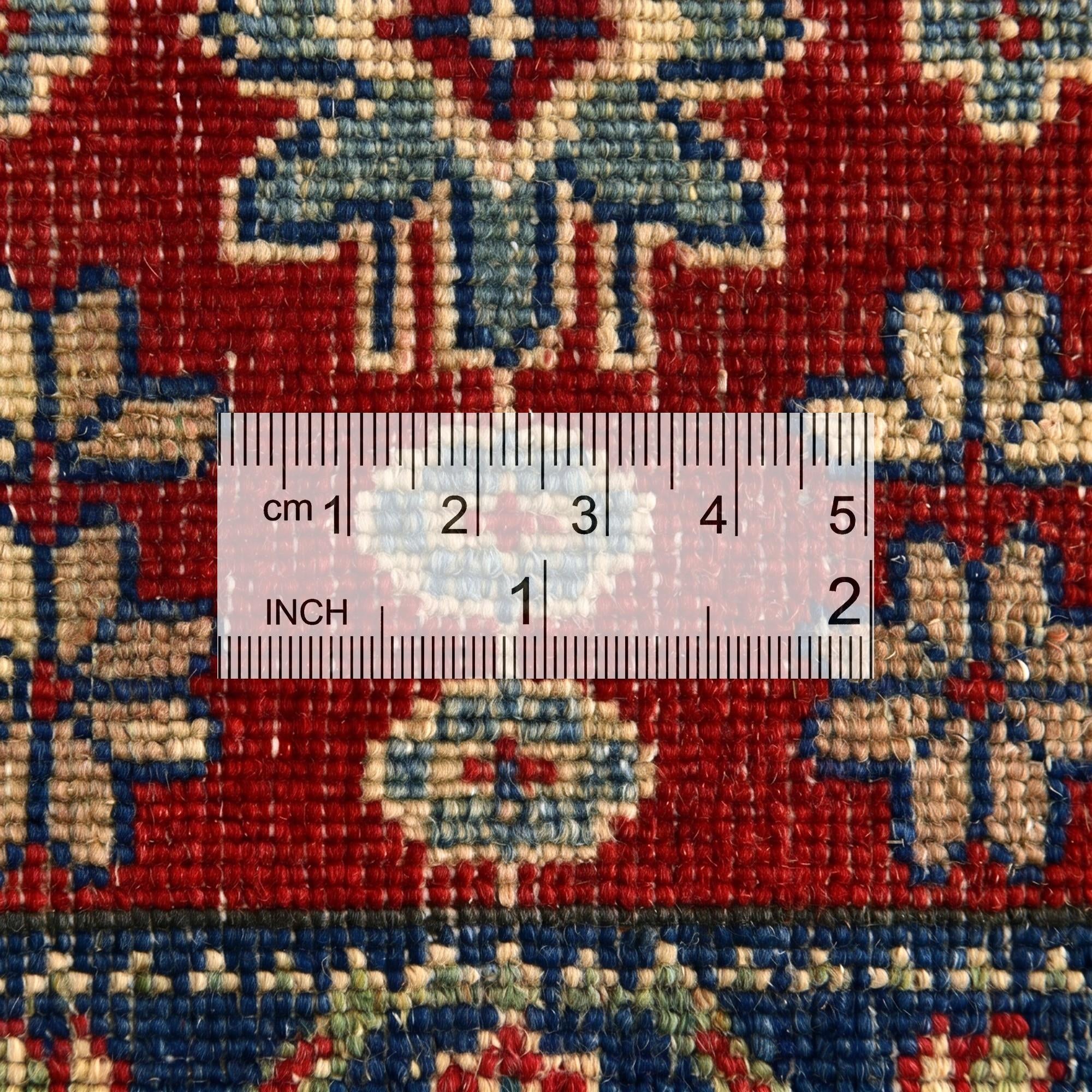 2' x 3' 1 Hand Knotted Kazak Rug
