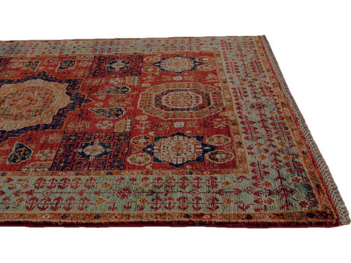 3' 7 x 5' 2 Hand Knotted Mamluk Ziegler Rug