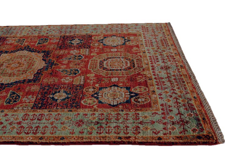 Detail image of 3' 7 x 5' 2 Hand Knotted Mamluk Ziegler Rug