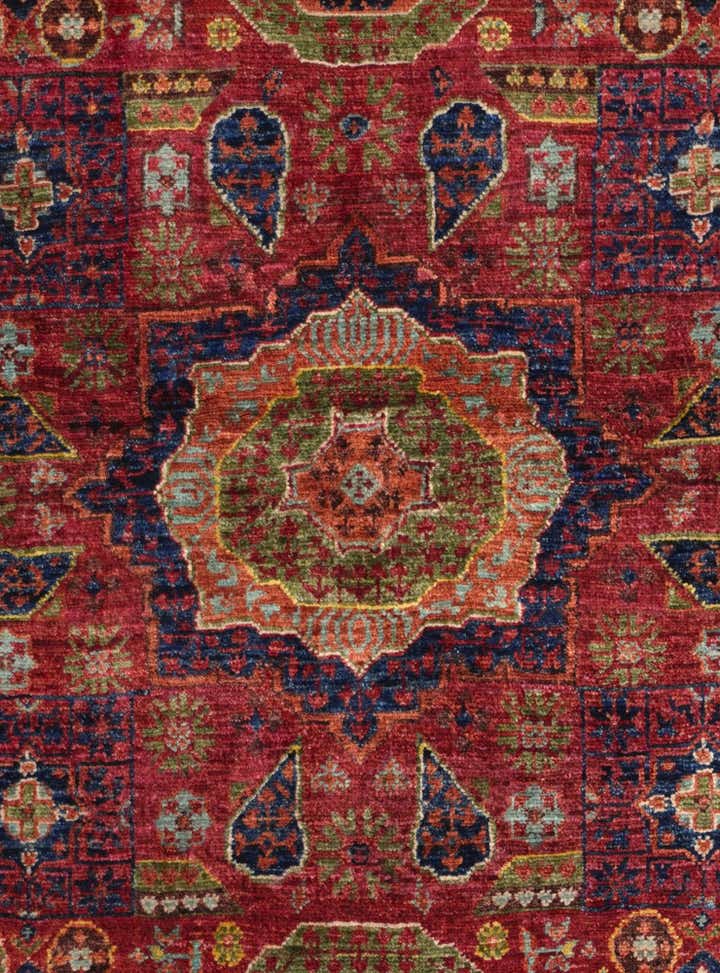 3' 7 x 5' 2 Hand Knotted Mamluk Ziegler Rug