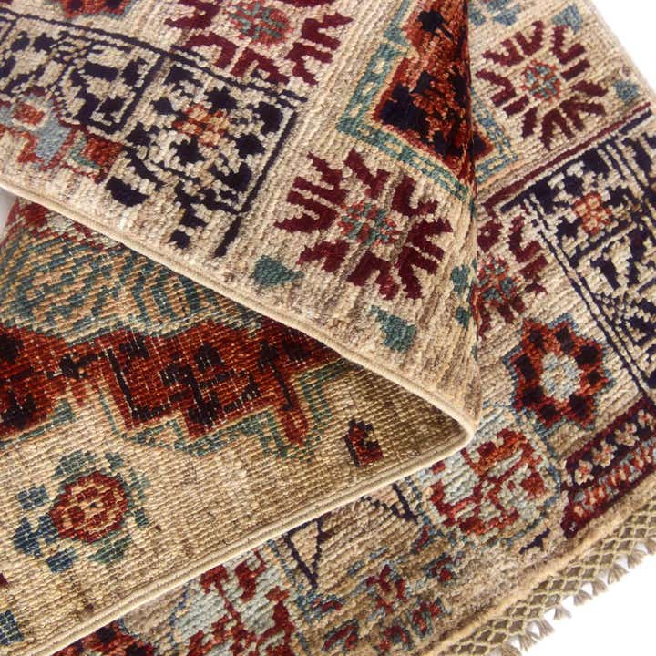 2' x 3' 1 Hand Knotted Mamluk Ziegler Rug