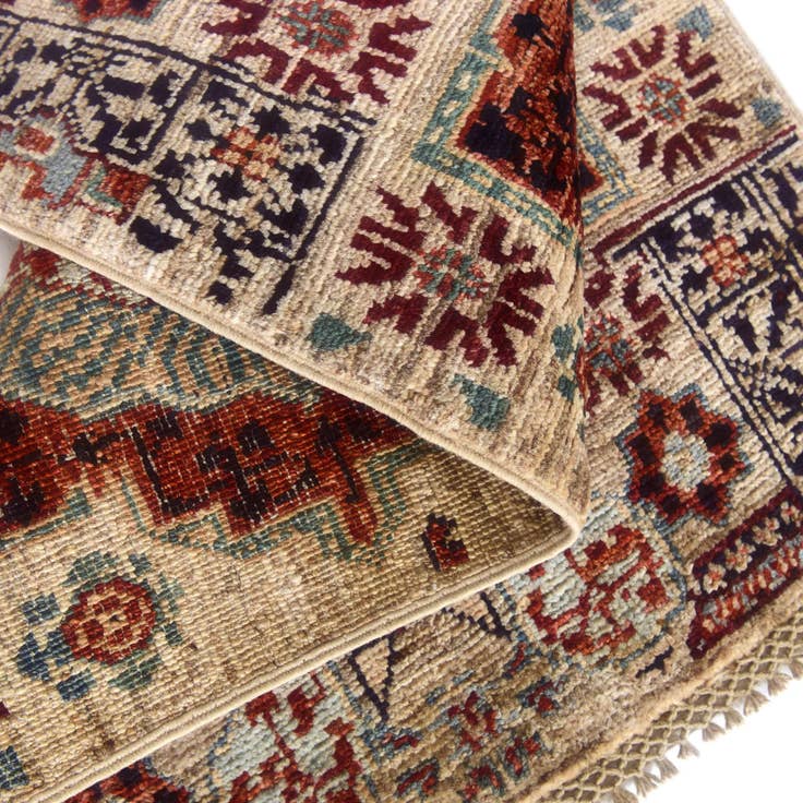 Detail image of 2' x 3' 1 Hand Knotted Mamluk Ziegler Rug