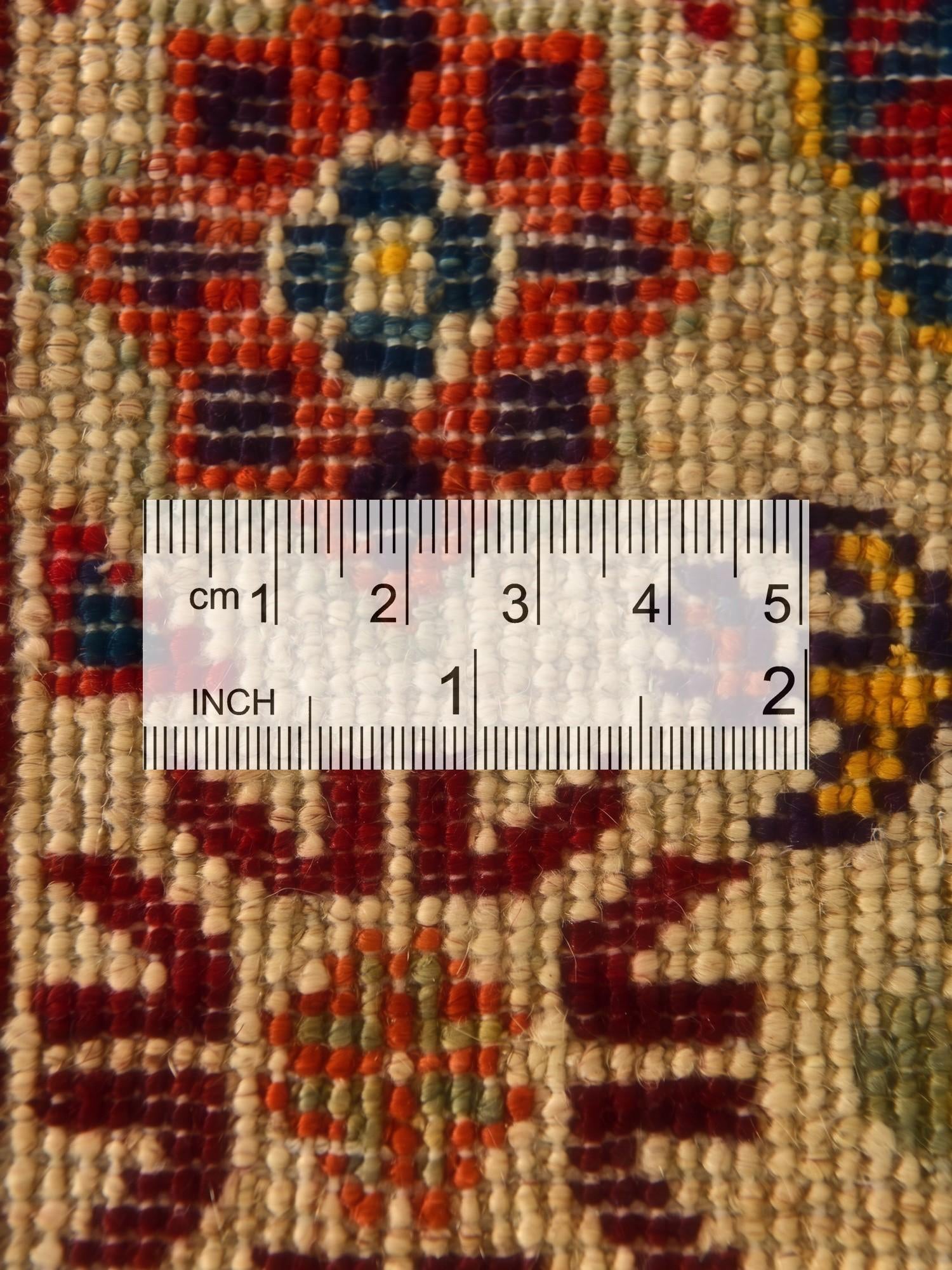 2' x 2' 11 Hand Knotted Mamluk Ziegler Rug