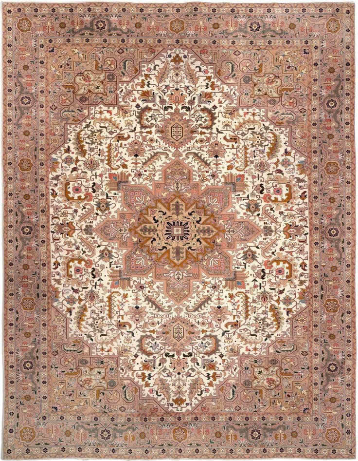 Detail image of 6' 8 x 10' 2 Tabriz Rug