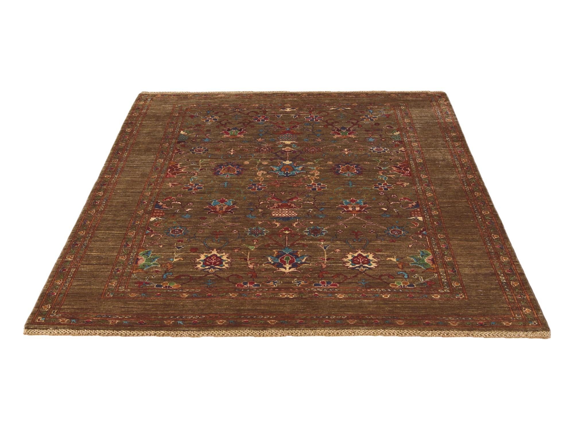 5' 1 x 6' 8 Hand Knotted Ariana Ziegler Rug