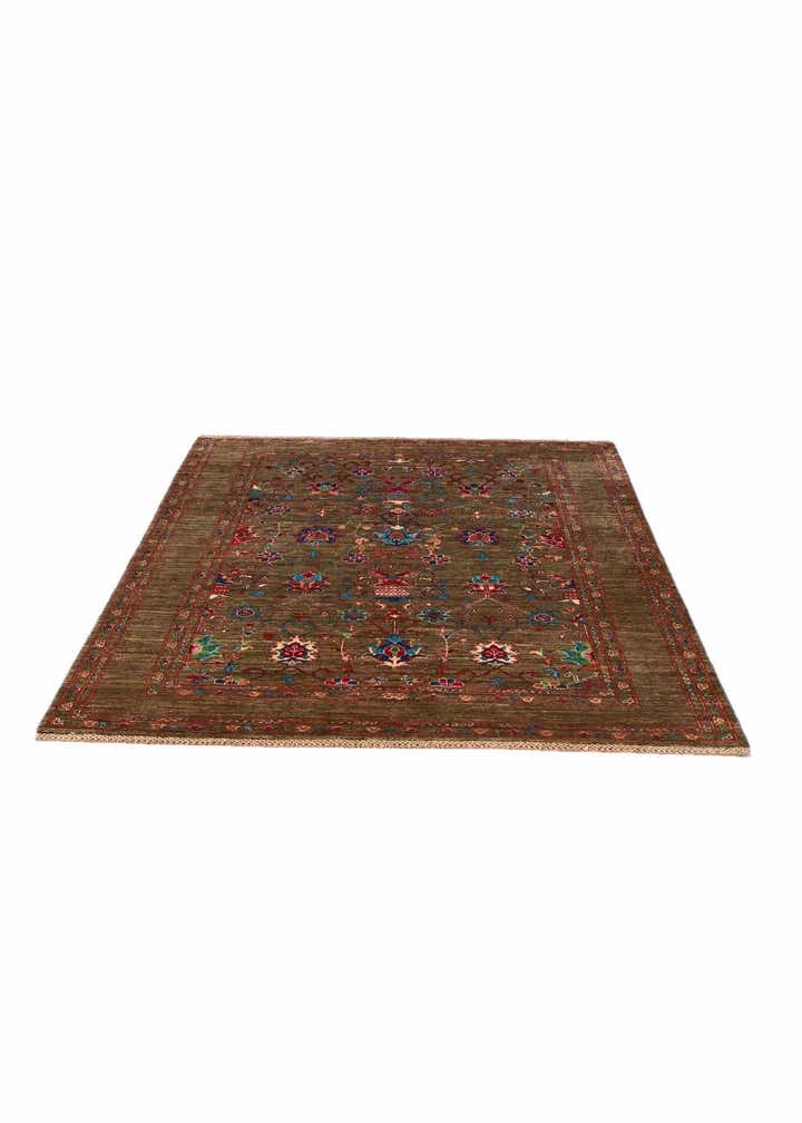 5' 1 x 6' 8 Hand Knotted Ariana Ziegler Rug