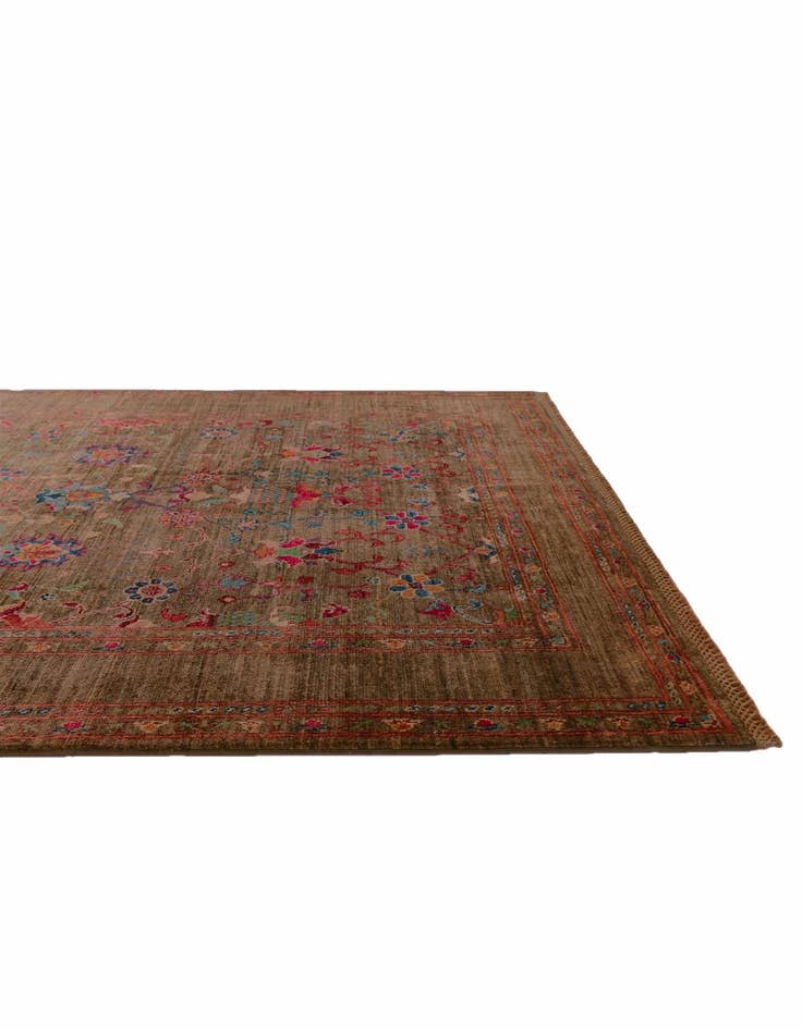 Detail image of 5' 1 x 6' 8 Hand Knotted Ariana Ziegler Rug