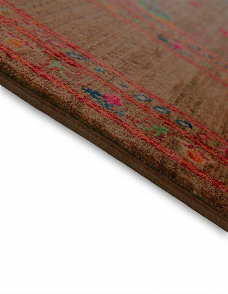 Detail image of 5' 1 x 6' 8 Hand Knotted Ariana Ziegler Rug