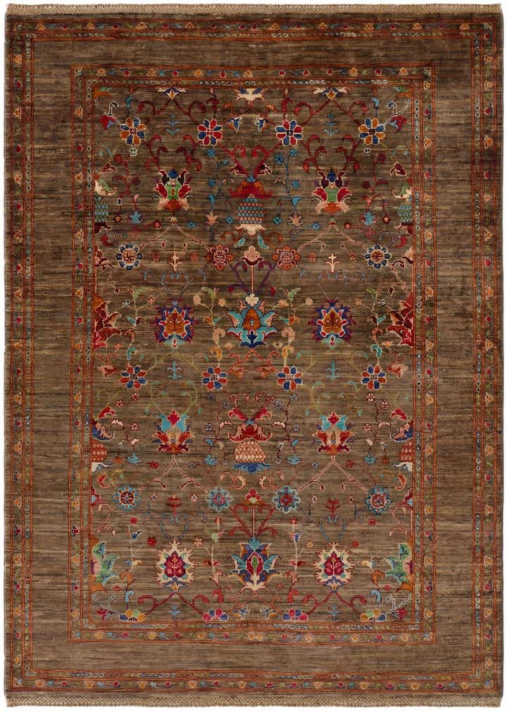 5' 1 x 6' 8 Hand Knotted Ariana Ziegler Rug
