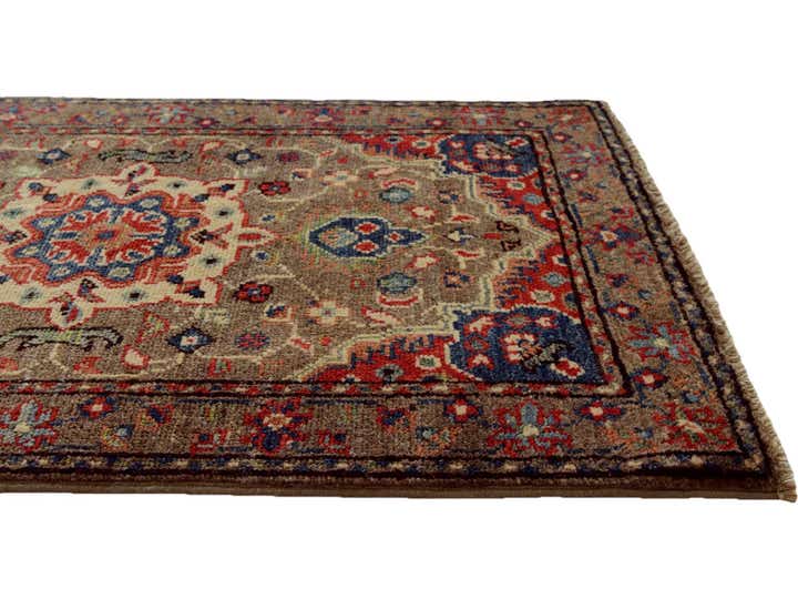 2' x 3' 1 Hand Knotted Kazak Rug