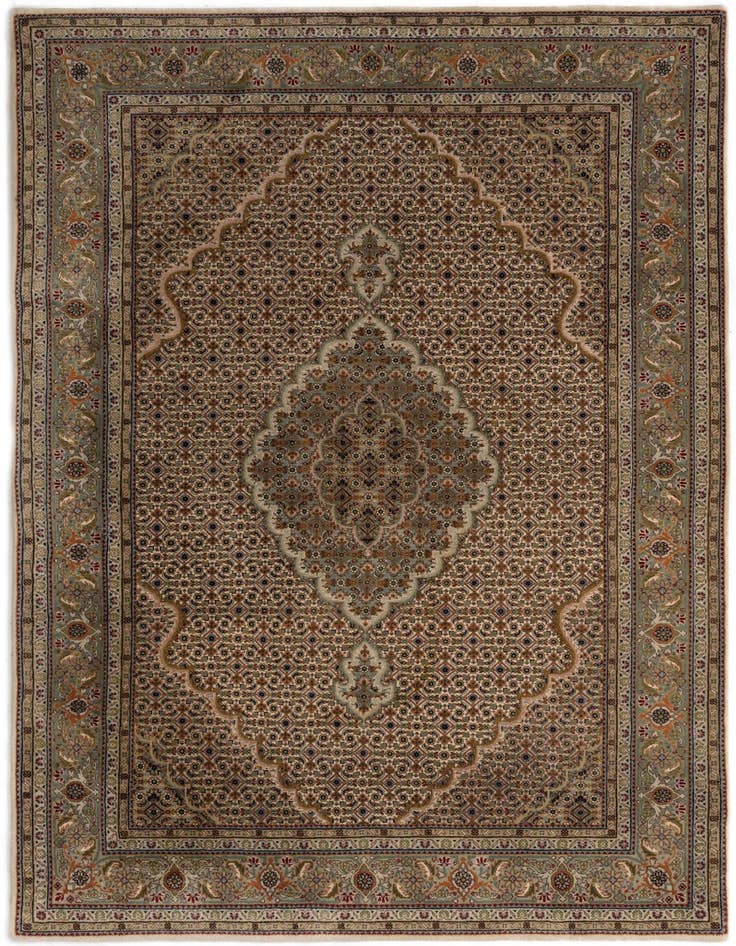 Detail image of 4' 9 x 6' 9 Tabriz Mahi Rug