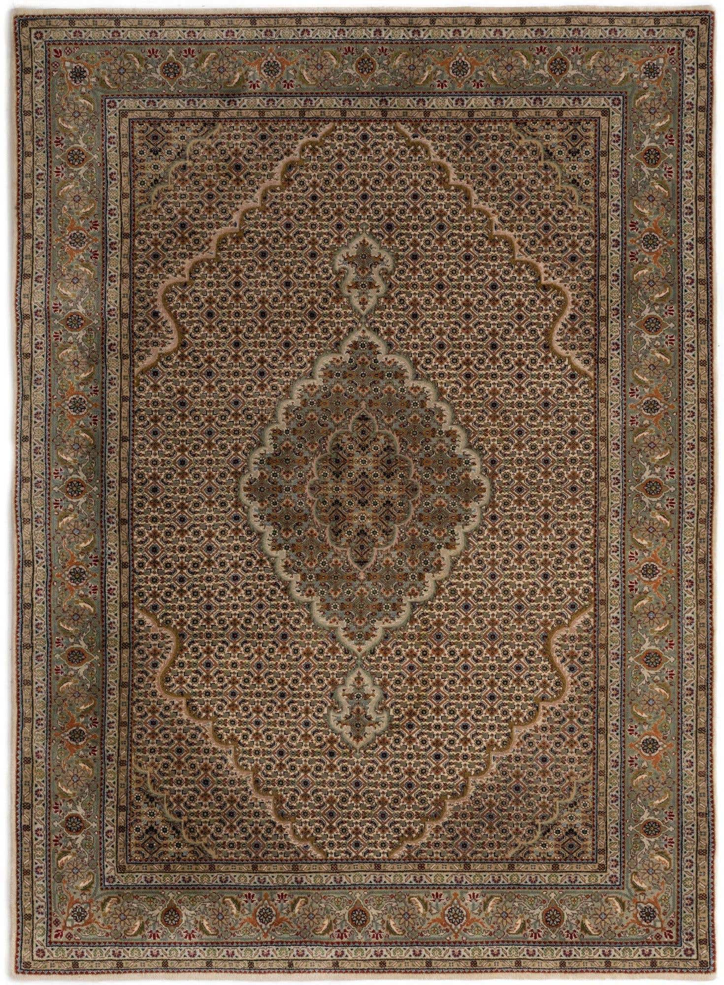 4' 9 x 6' 9 Tabriz Mahi Rug
