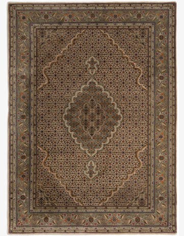 4' 9 x 6' 9 Tabriz Mahi Rug