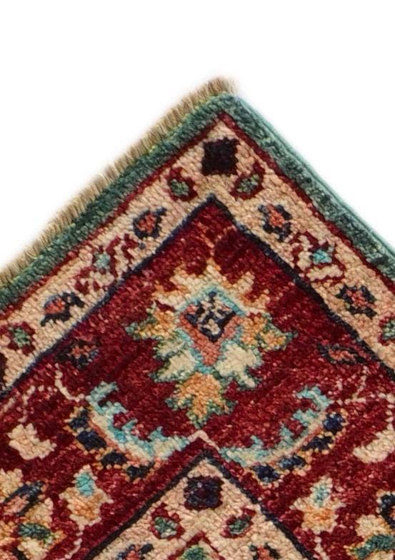 Detail image of 2' 9 x 9' 10 Hand Knotted Ariana Ziegler Runner Rug