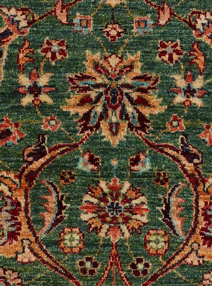 2' 9 x 9' 10 Hand Knotted Ariana Ziegler Runner Rug
