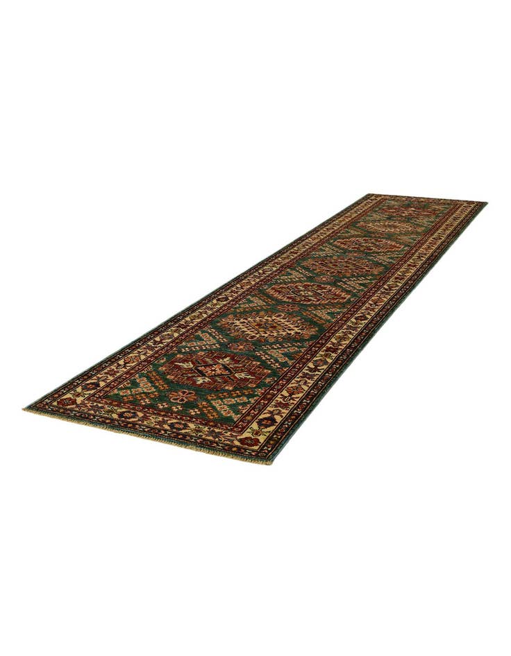 Detail image of 2' 5 x 10' 7 Hand Knotted Kazak Runner Rug