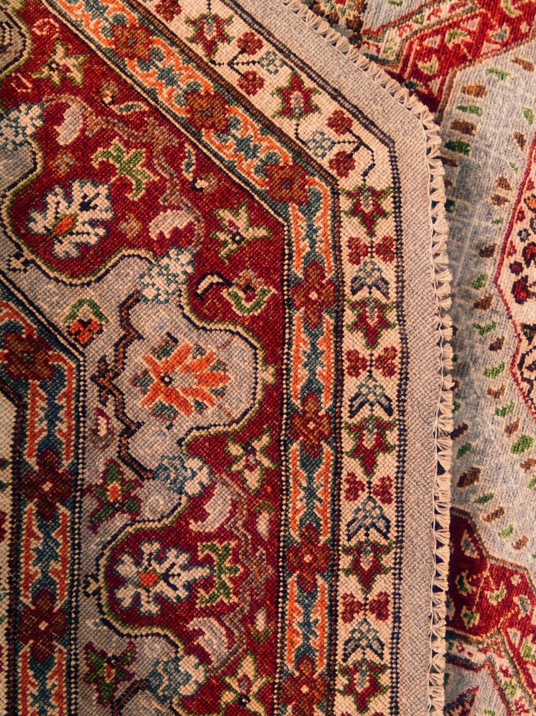 8' 2 x 8' 2 Hand Knotted Mamluk Ziegler Octagon Rug