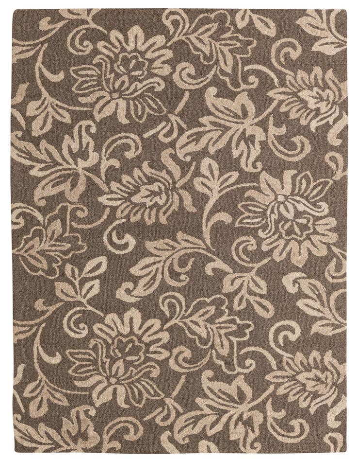 Detail image of 5' 1 x 8' Agra Wool Rug