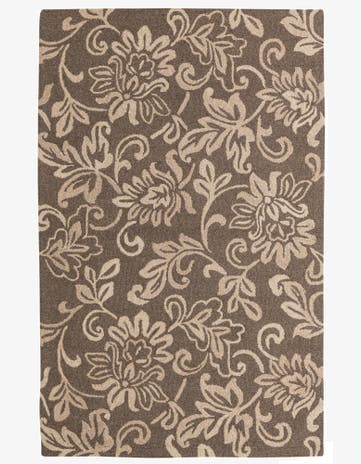 5' 1 x 8' Agra Wool Rug