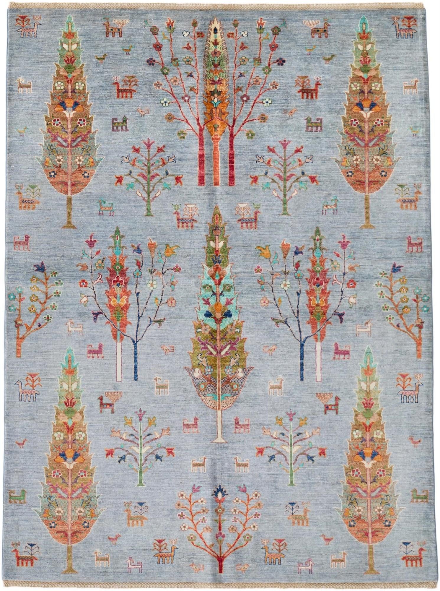 5' 11 x 7' 11 Hand Knotted Ariana Rug
