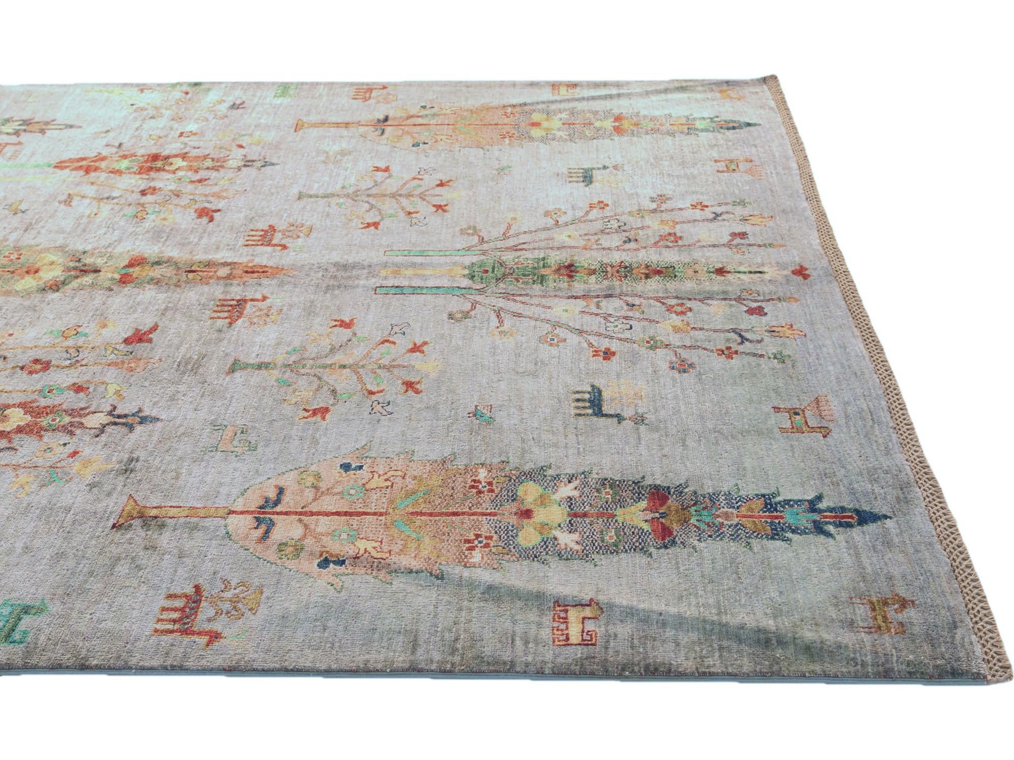 6' x 7' 10 Hand Knotted Ariana Rug