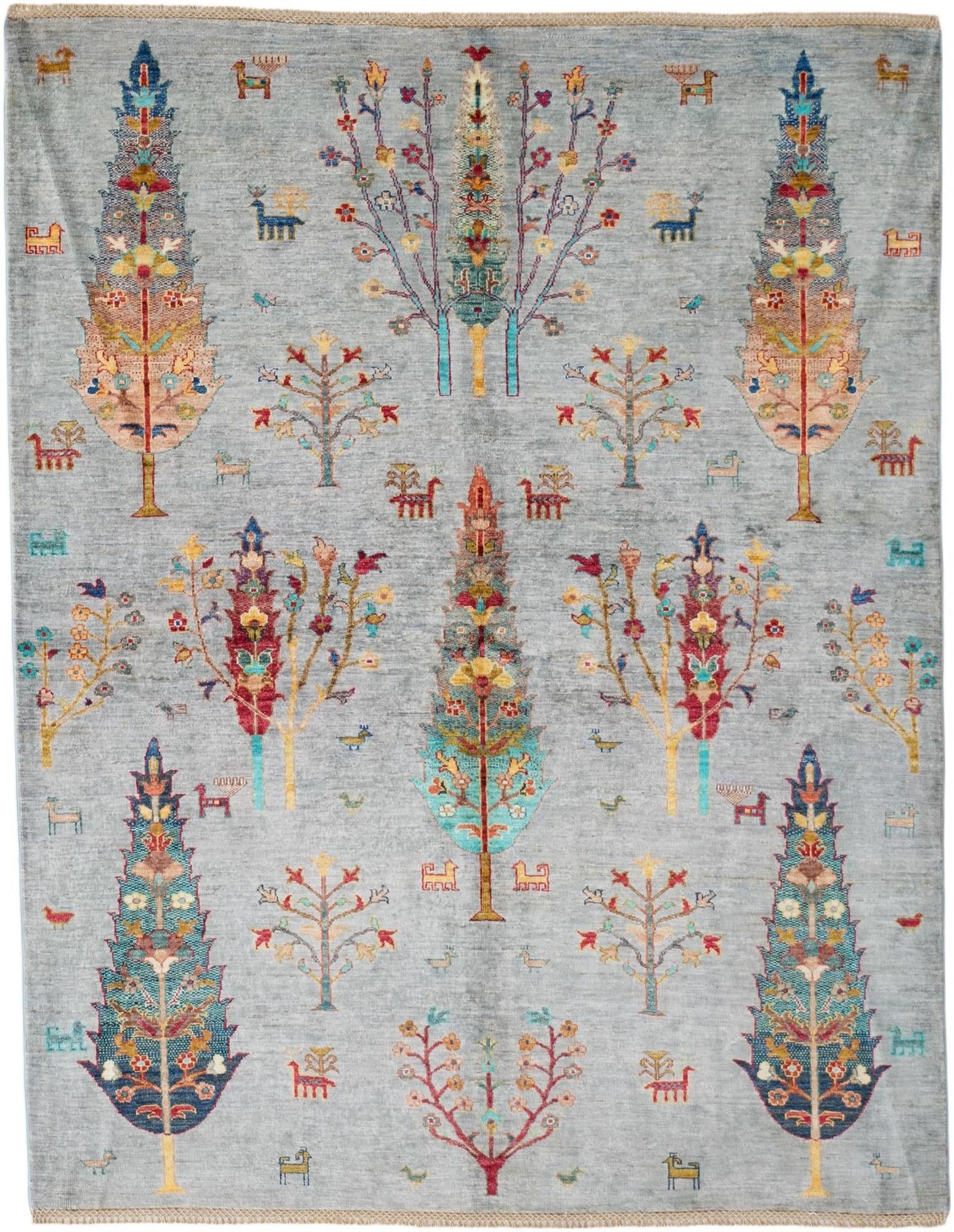 6' x 7' 10 Hand Knotted Ariana Rug