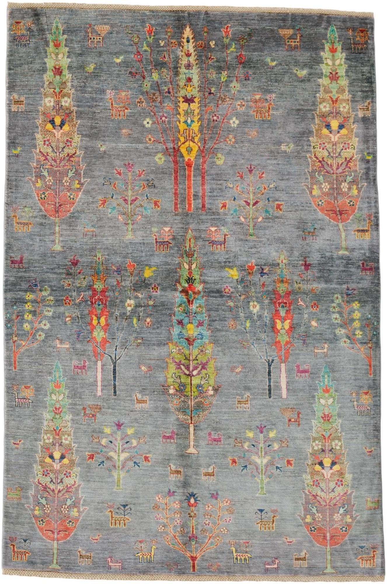 5' 8 x 8' 6 Hand Knotted Ariana Rug