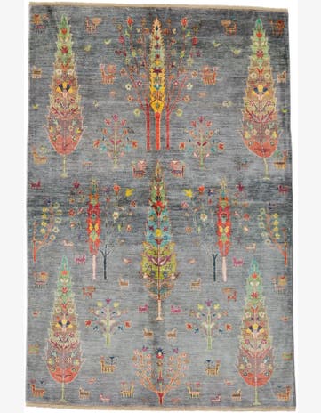 5' 8 x 8' 6 Hand Knotted Ariana Rug