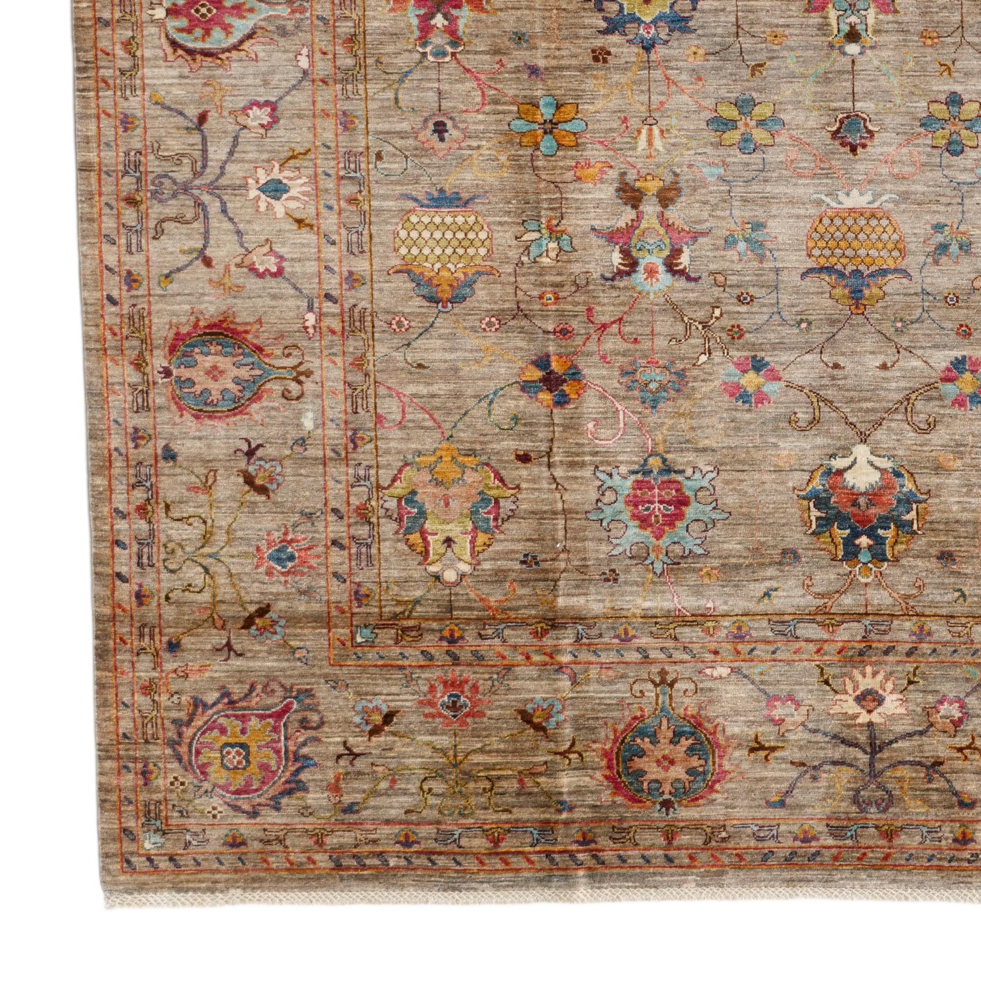 8' 4 x 9' 9 Hand Knotted Ariana Rug