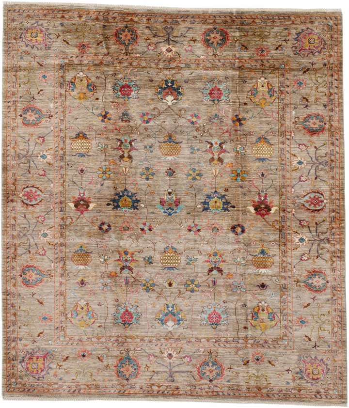 8' 4 x 9' 9 Hand Knotted Ariana Rug