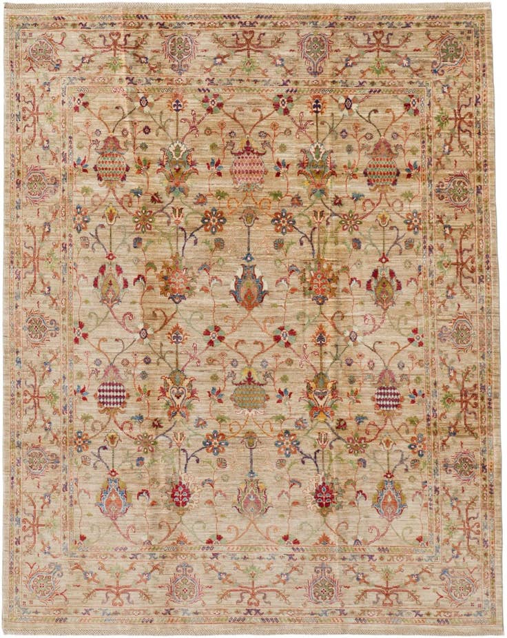 Detail image of 8' 2 x 10' 4 Hand Knotted Ariana Rug