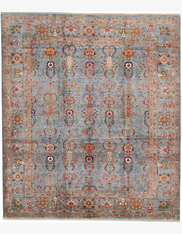 8' 3 x 9' 7 Hand Knotted Ariana Rug
