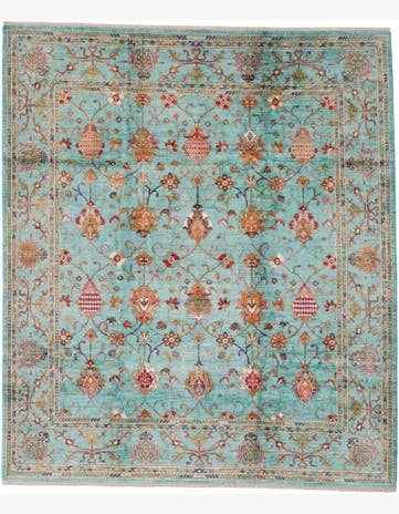 8' 3 x 9' 10 Hand Knotted Ariana Rug