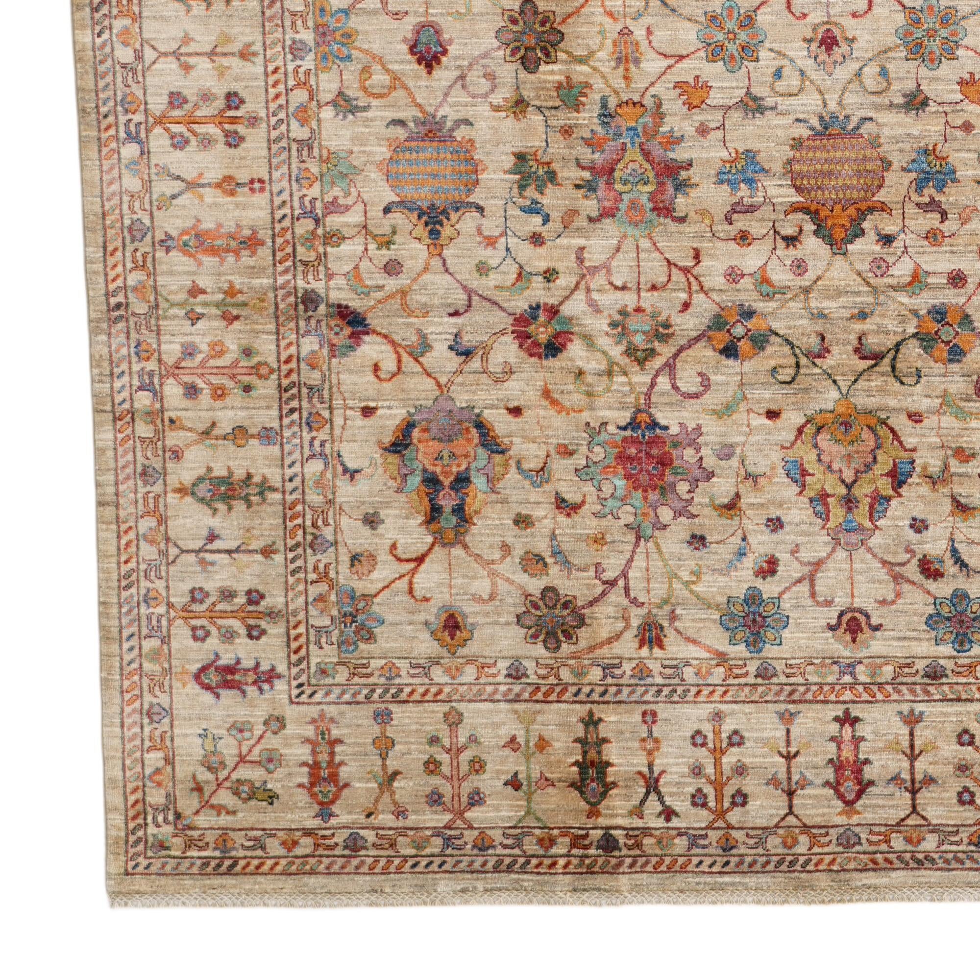 8' 4 x 10' 5 Hand Knotted Ariana Rug