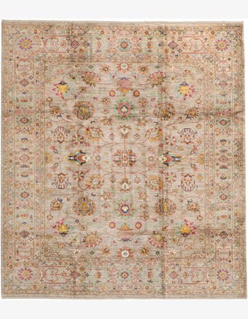 8' 4 x 9' 6 Hand Knotted Ariana Rug