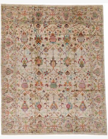 8' x 9' 10 Hand Knotted Ariana Rug