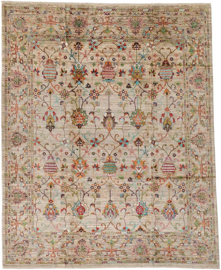 8' x 9' 10 Hand Knotted Ariana Rug