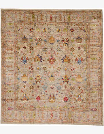8' 4 x 9' 5 Hand Knotted Ariana Rug
