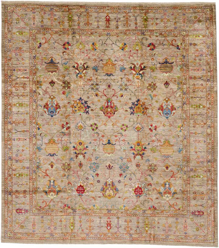 8' 4 x 9' 5 Hand Knotted Ariana Rug
