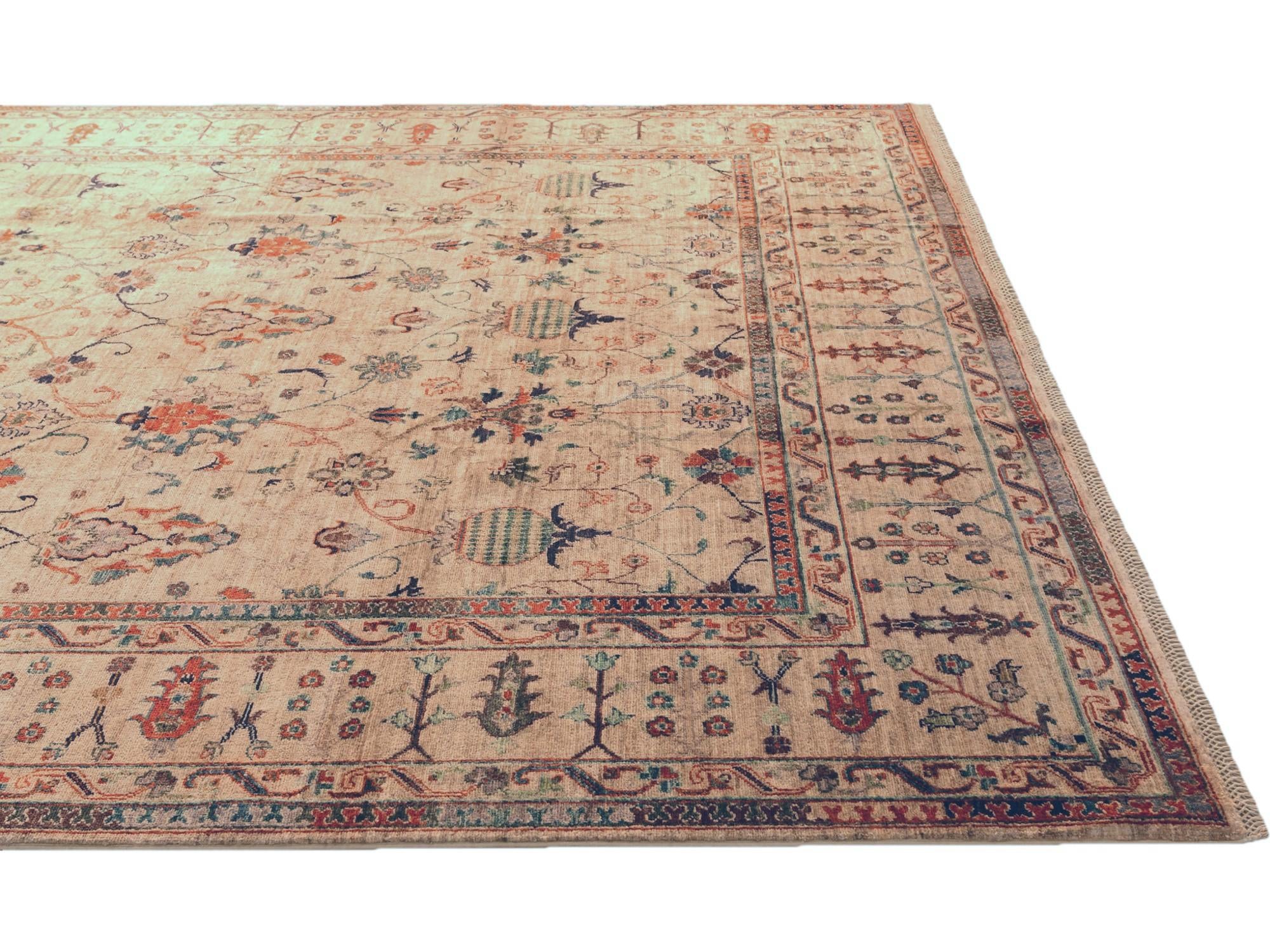 8' x 9' 7 Hand Knotted Ariana Rug