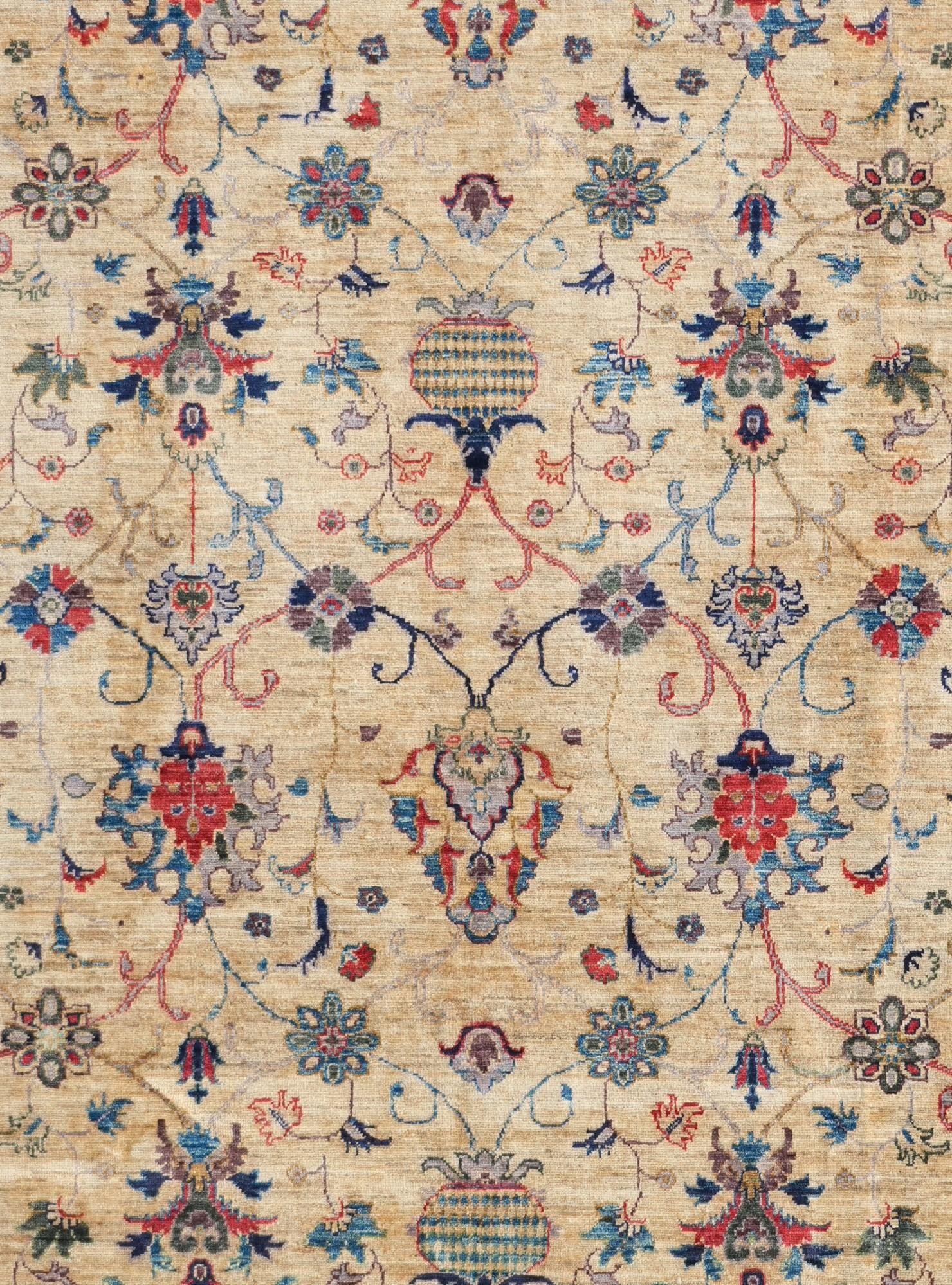8' x 9' 7 Hand Knotted Ariana Rug