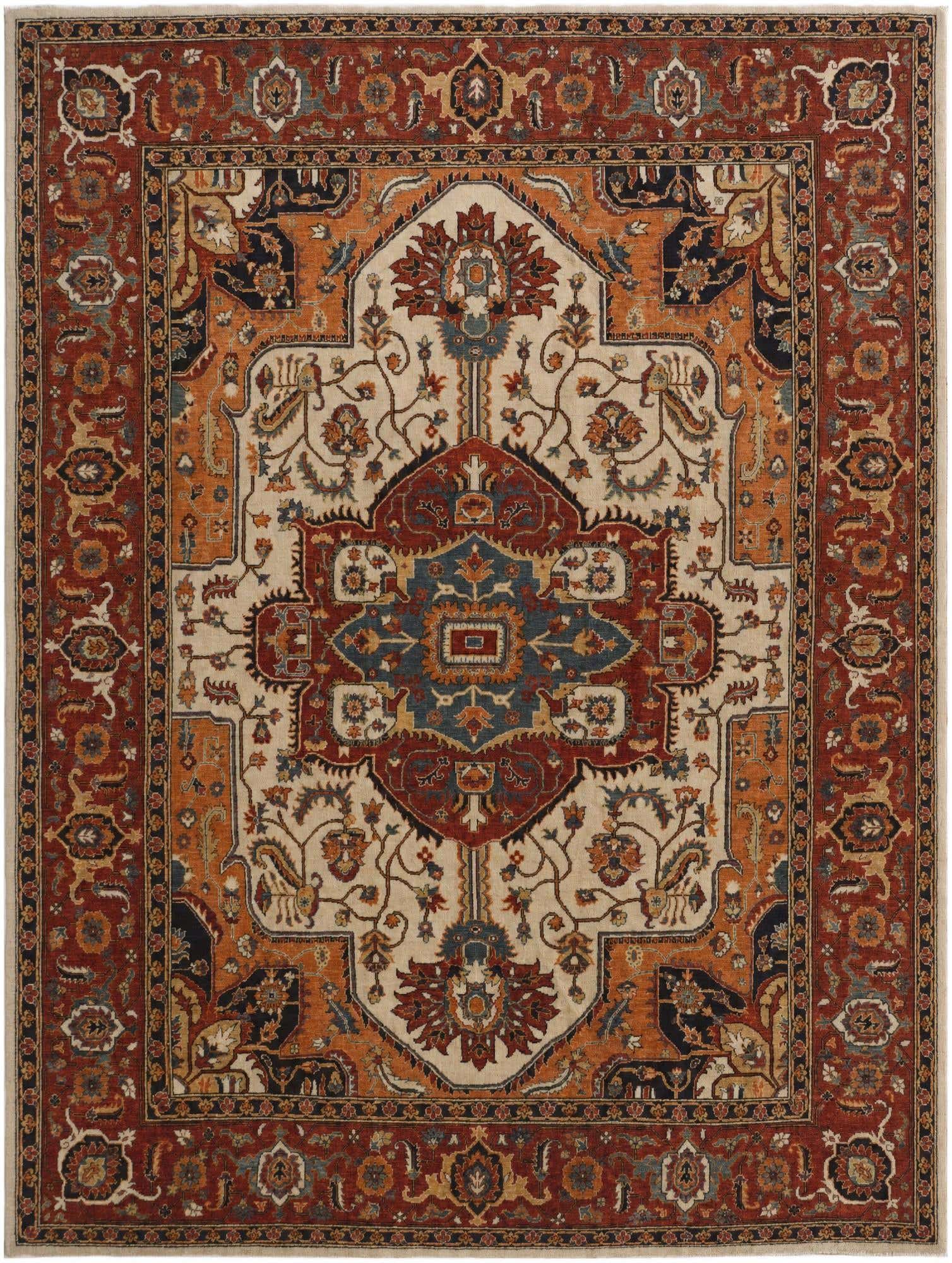 8' 11 x 12' Hand Knotted Ariana Rug