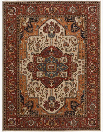 8' 11 x 12' Hand Knotted Ariana Rug
